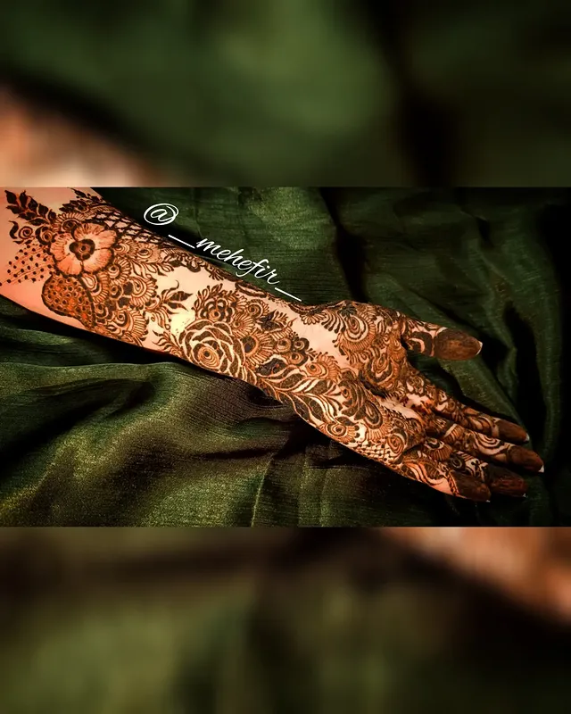 Mehefir mehendi Instagram post 3