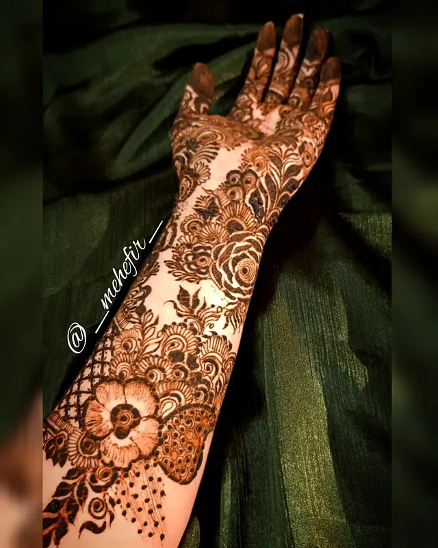 Mehefir mehendi Instagram post 4